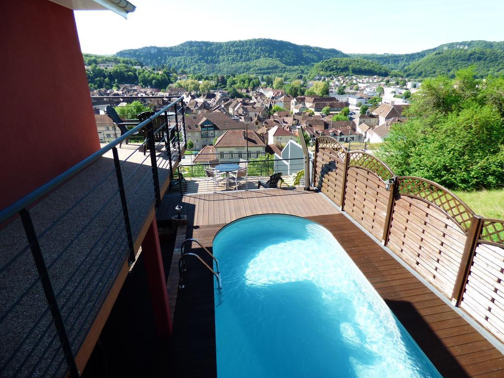 ボーム・レ・ダム La Colline Aux Yeux Doubs Bed & Breakfast エクステリア 写真